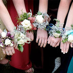 Corsage artificial para bodas y eventos