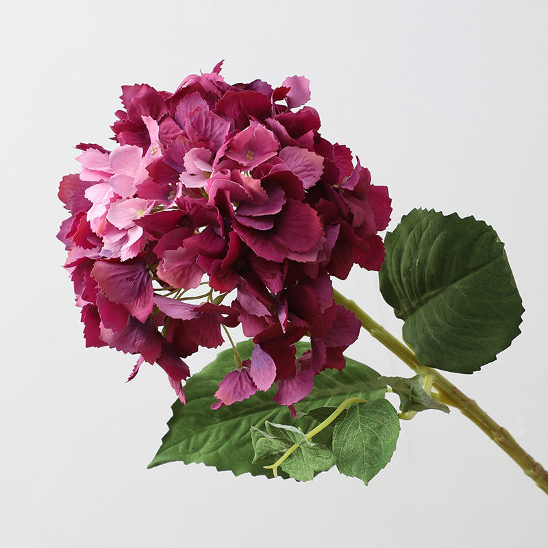 Hortensias artificiales con tacto real de 19" x 7" para bodas y eventos