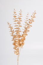 Orquídeas phalaenopsis artificiales para jardín, balcón y terraza - Dorado Eucalyptus