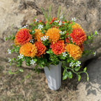 Flores artificiales para cementerio de 15" x 10" para bodas y eventos