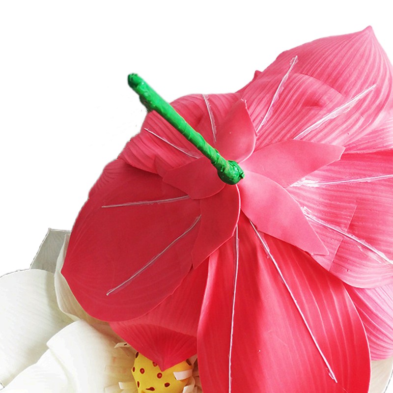 Lotos artificiales de 10" x 19" para bodas y eventos
