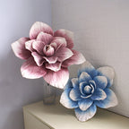 Magnolias artificiales para bodas y eventos - 11.8" Dusty rosa