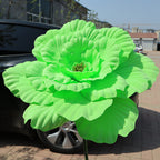 Peonías artificiales de 31" para bodas y eventos - Verde