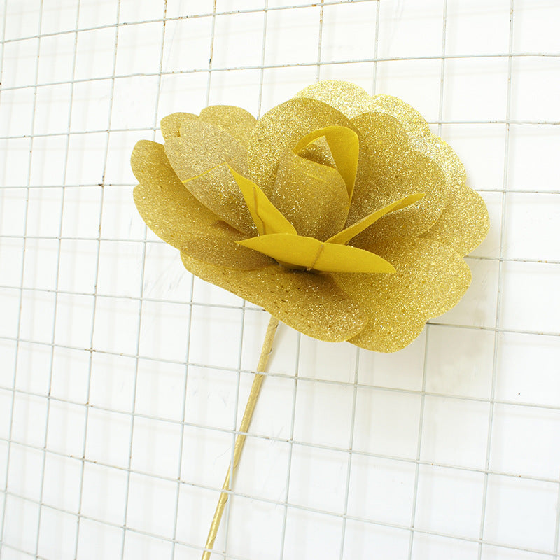 Rosas artificiales para bodas y eventos - 11.8" Blanco