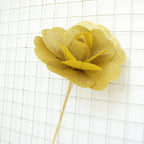 Rosas artificiales para bodas y eventos - 11.8" Blanco