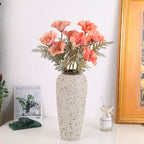 Amapolas artificiales de 20" para decoración del hogar, eventos y escaparates - Blanco