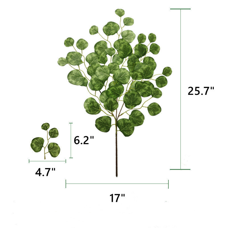 Eucalipto artificial de 25" 6 piezas para bodas y eventos