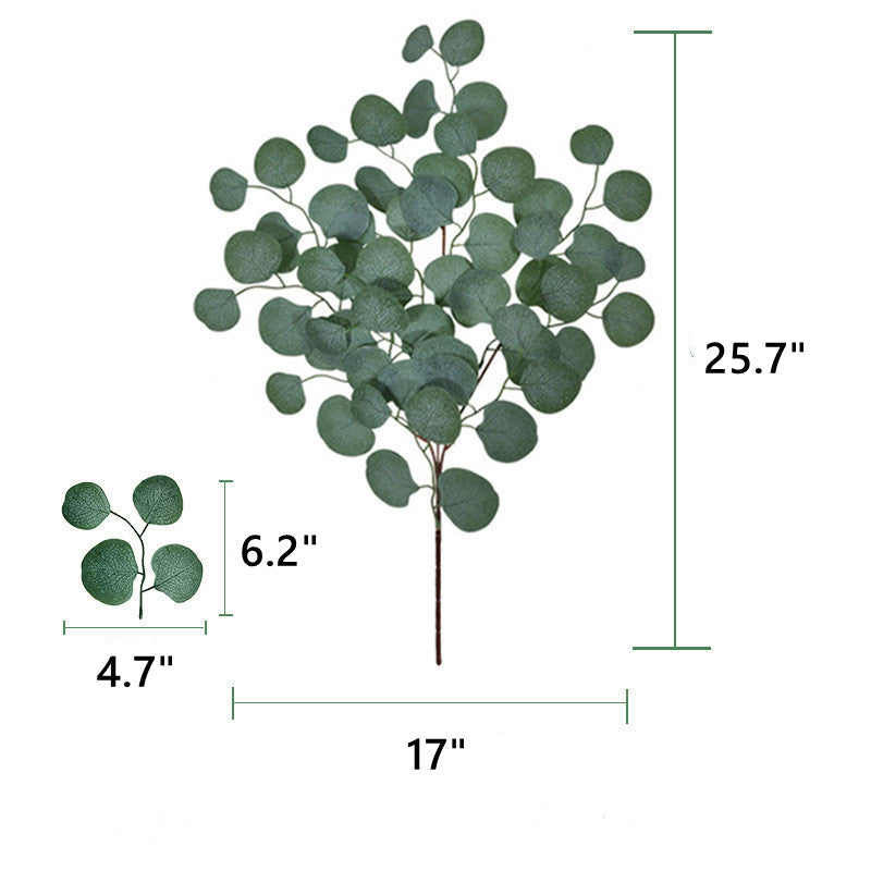 Eucalipto artificial de 25" 6 piezas para bodas y eventos