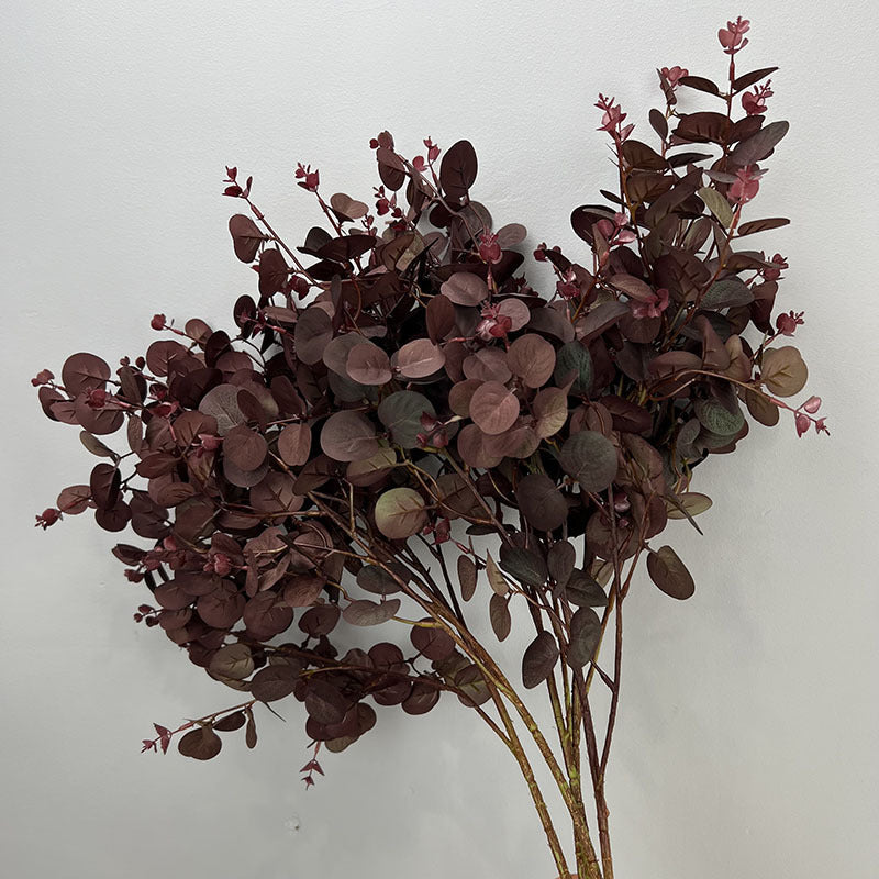 Eucalipto artificial de 27.5" para arreglos florales y proyectos DIY