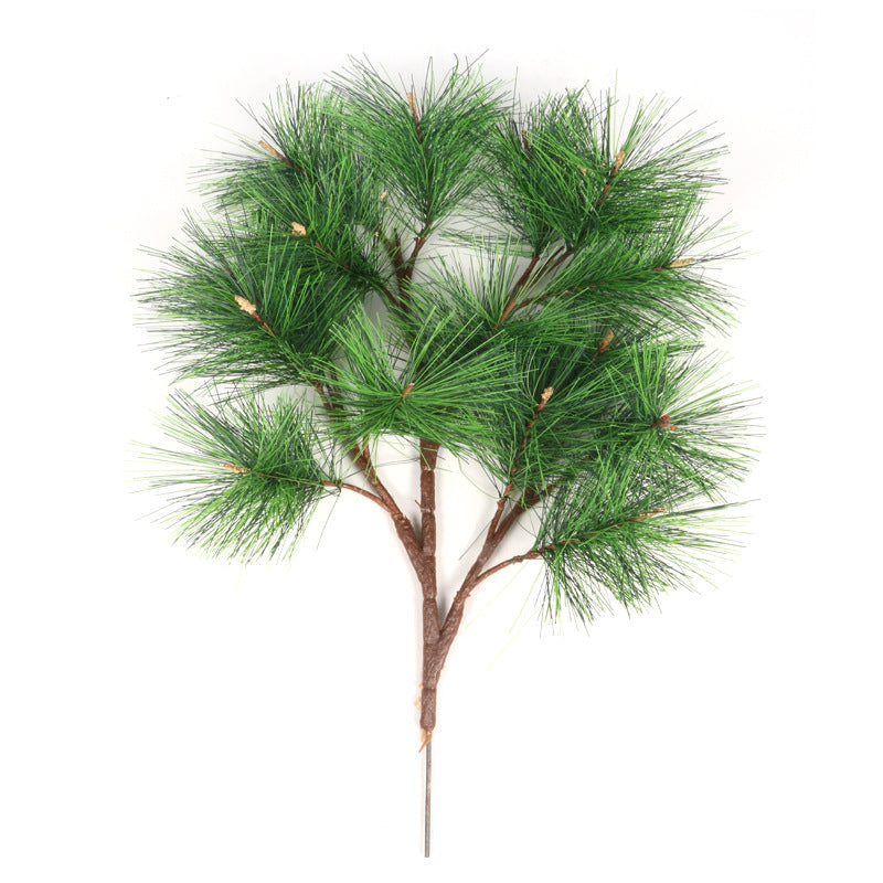 Ramas de pino artificiales de 23" para decoración navideña
