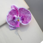 Orquídeas phalaenopsis artificiales con tacto real de 3" x 3" 20 piezas para bodas y eventos