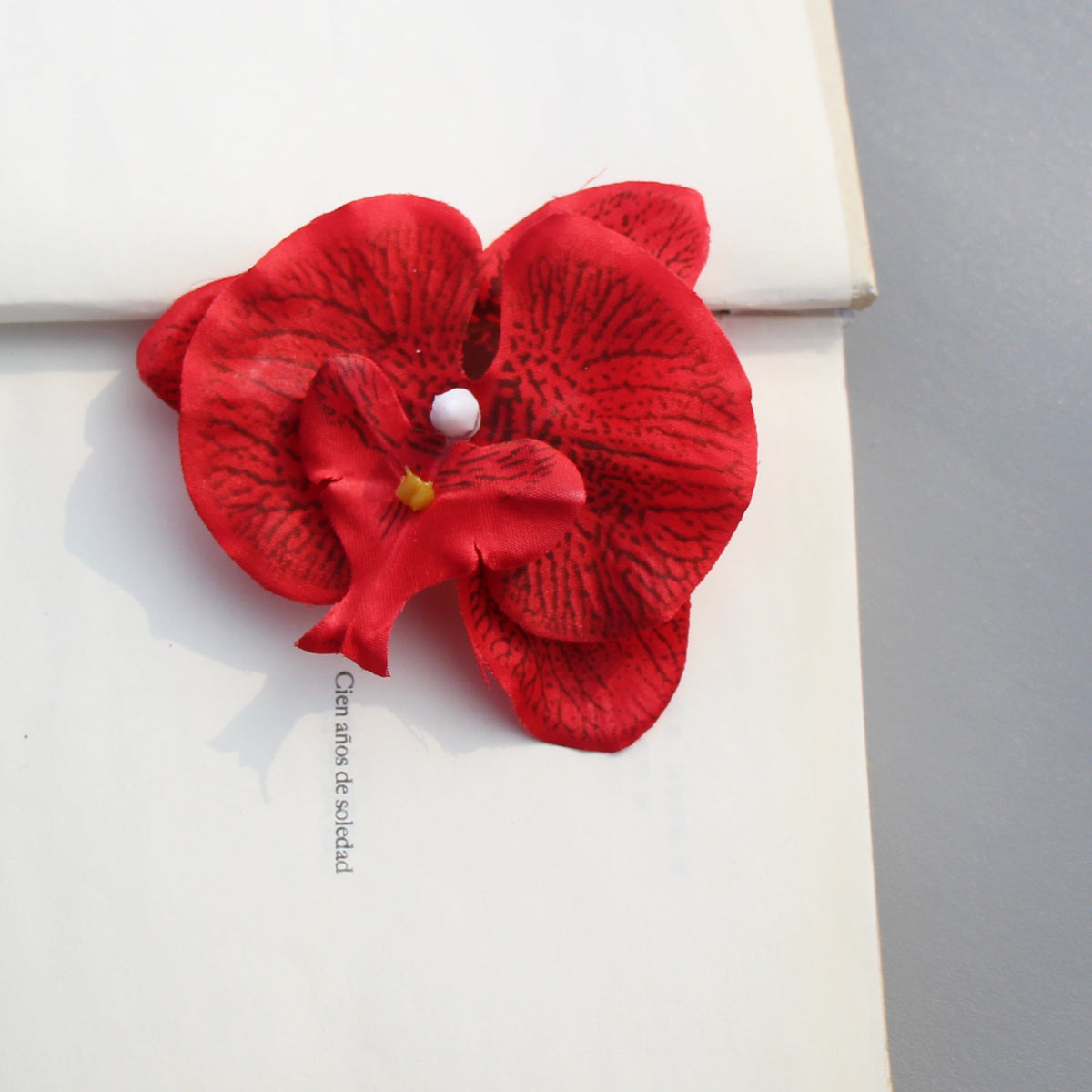 Orquídeas phalaenopsis artificiales con tacto real de 3" x 3" 20 piezas para bodas y eventos - Rosa claro