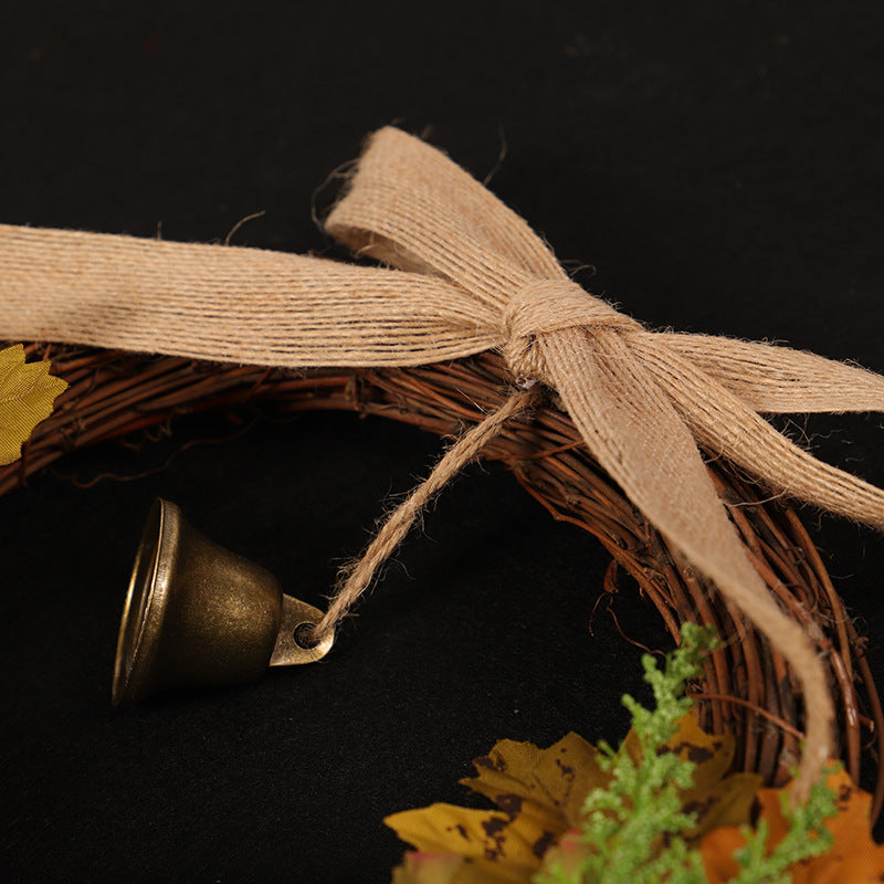 Hojas de arce artificiales de 16" para decoración de otoño