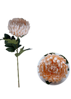 Crisantemos artificiales de 26" x 5" 5 piezas para bodas y eventos