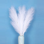 Pampas artificiales de 43" 3 piezas para bodas y eventos - Crema