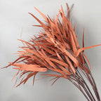 Eucalipto artificial de 35" 4 piezas para bodas y eventos - Naranja