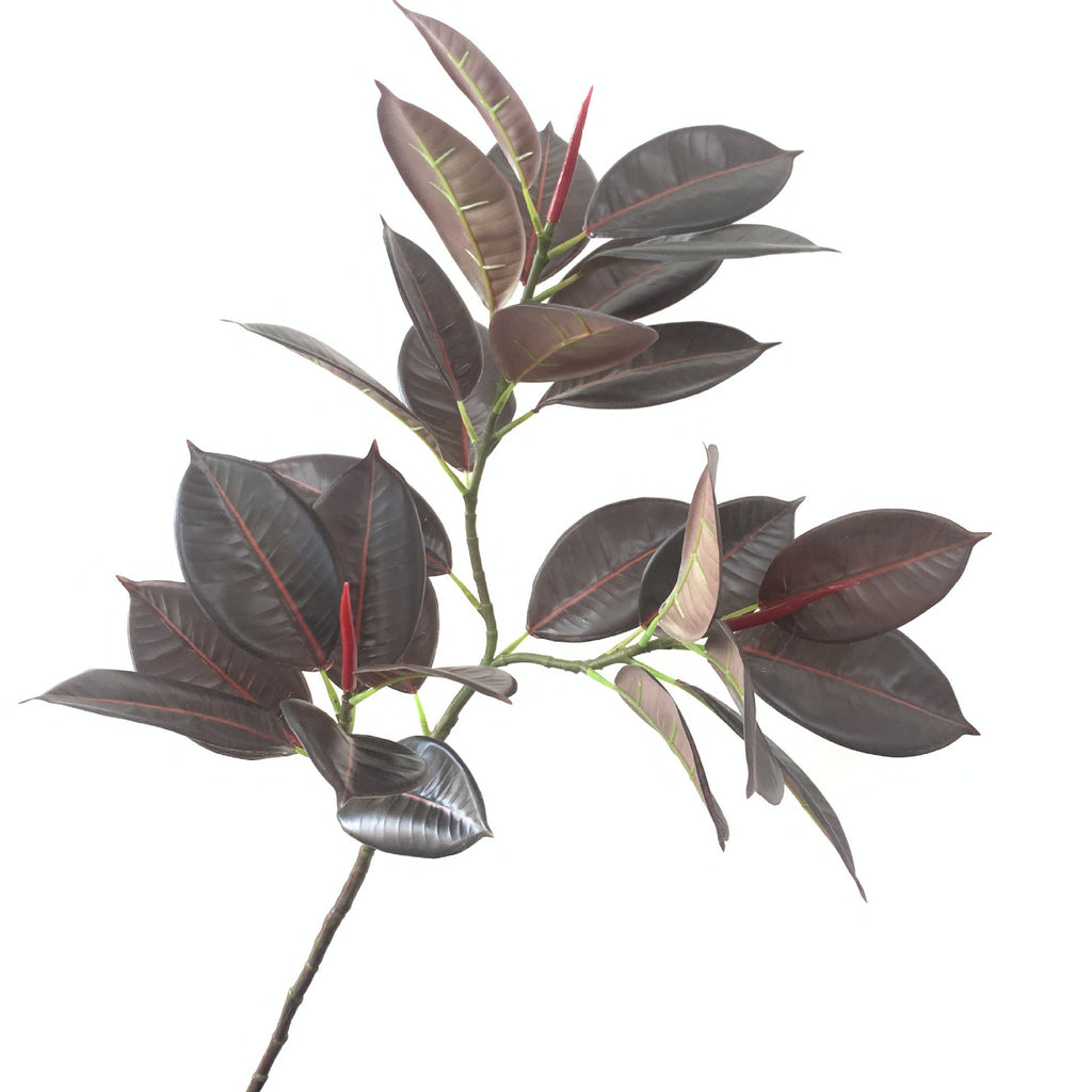 Ramas artificiales con resistencia a los rayos UV de 42" 10 piezas para jardín, balcón y terraza - Deep verde
