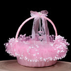 Flores artificiales de 8.6" para bodas y eventos - Rosa
