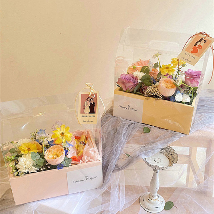 Regalo floral artificial para arreglos florales y proyectos DIY - Rosa
