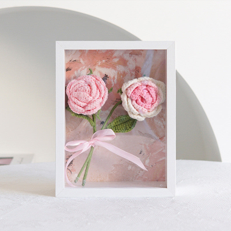 Calas artificiales de 9" x 9" para bodas y eventos - Rabbit bouquet