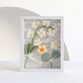 Calas artificiales de 9" x 9" para bodas y eventos - Rosa myosotis