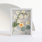 Calas artificiales de 9" x 9" para bodas y eventos - Rosa myosotis