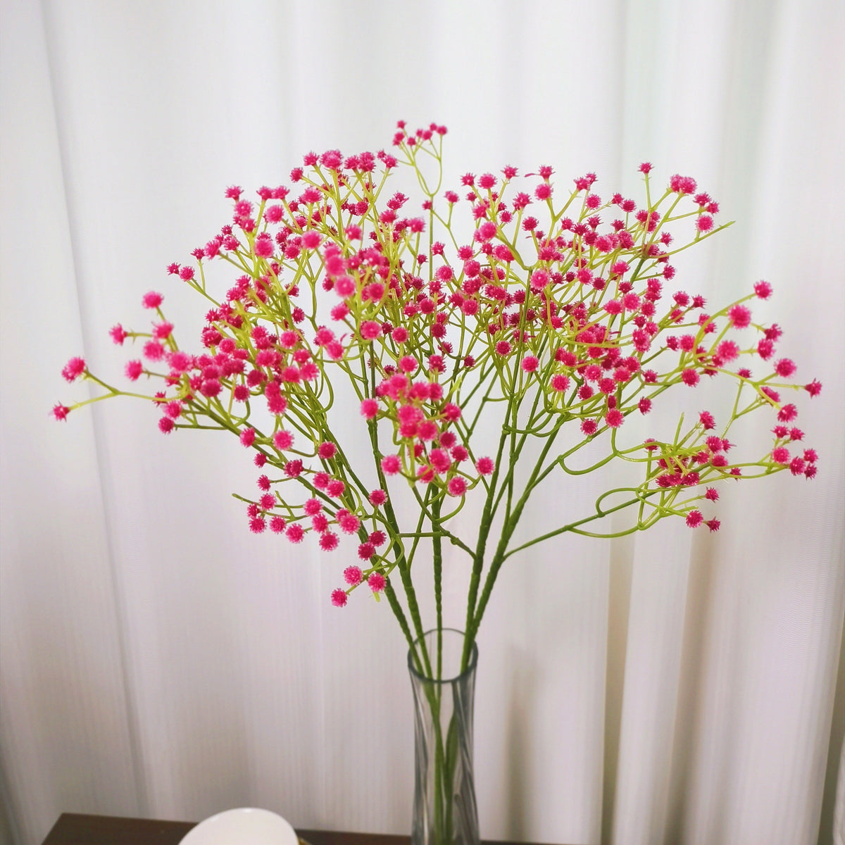 Paniculata artificial con tacto real de 23.6" para jardín, balcón y terraza - Champán