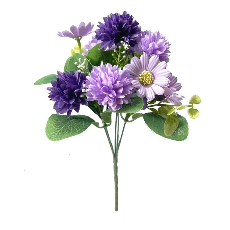 Arbusto artificial de 11.8" para bodas y eventos - Verde/blanco