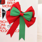 Adorno colgante artificial de 29" para bodas y eventos - Rojo/verde