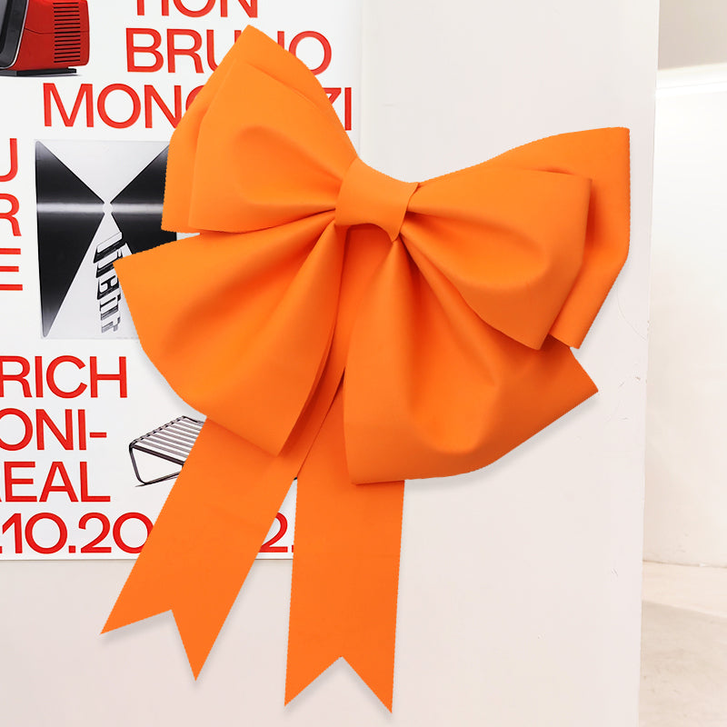 Adorno colgante artificial de 29" para bodas y eventos - Naranja