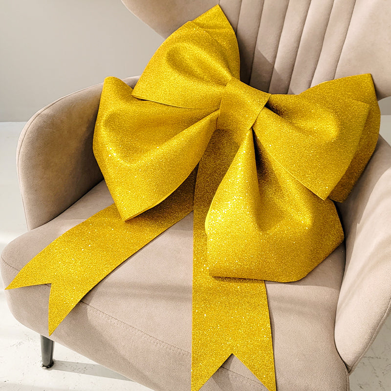 Adorno colgante artificial de 29" para bodas y eventos - Dorado