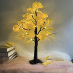 Regalo floral artificial para decoración de interiores - Amarillo