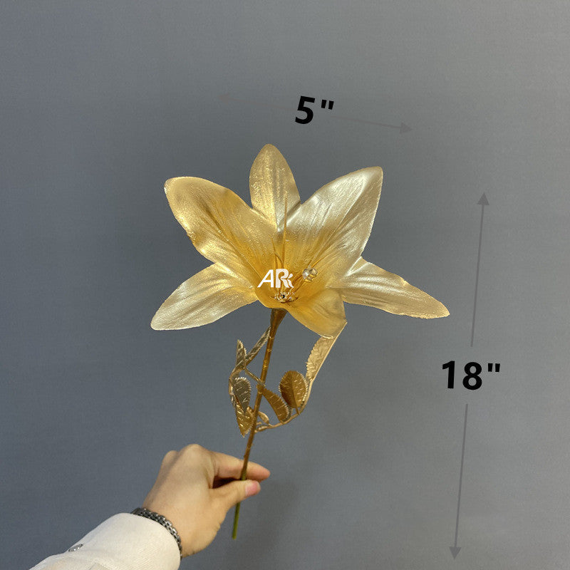 Tallos artificiales con tacto real de 23" x 12" para bodas y eventos - 2