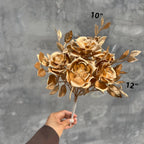Tallos artificiales con tacto real de 23" x 12" para bodas y eventos - 8