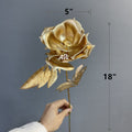Tallos artificiales con tacto real de 23" x 12" para bodas y eventos - 1