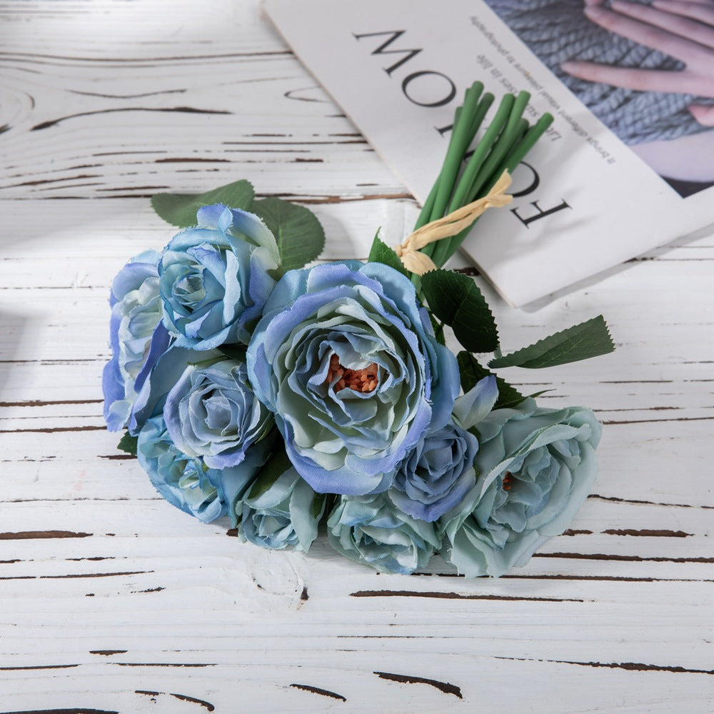 Peonías artificiales de 10" x 8" para bodas y eventos