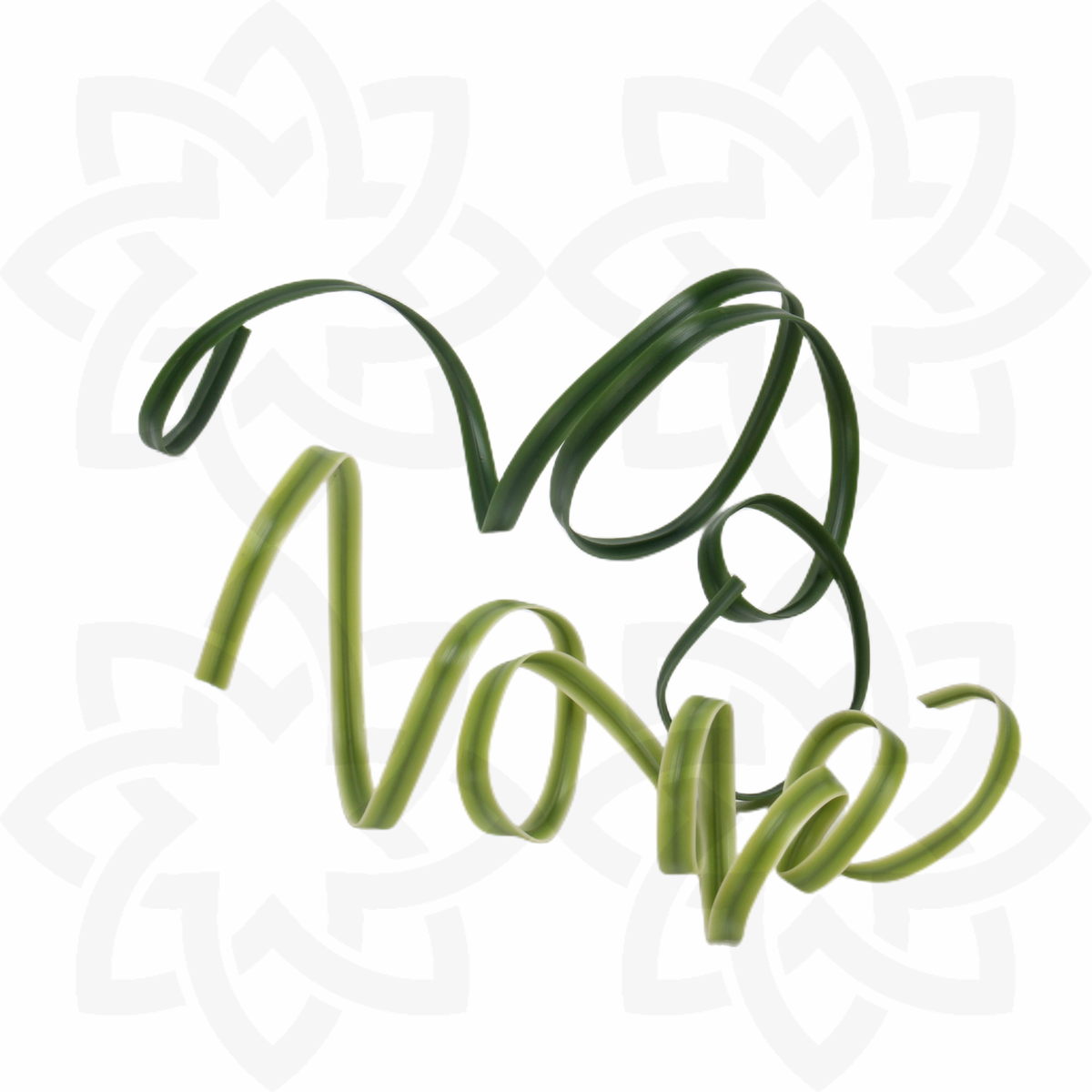 Césped ornamental artificial de 39" x 3" 12 piezas para bodas y eventos - Amarillo verde