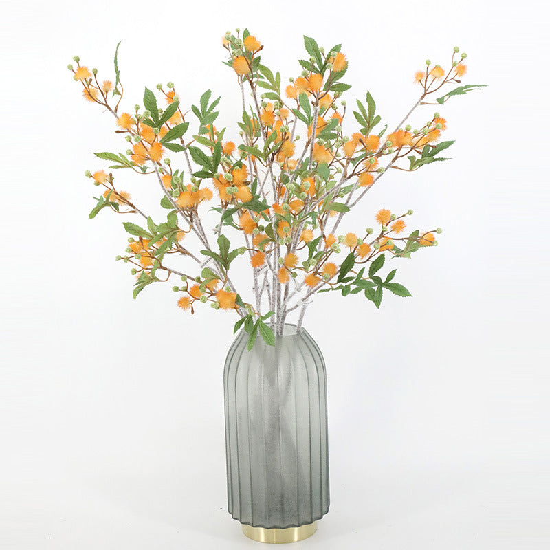 Tallos artificiales de 39" para decoración del hogar, eventos y escaparates - Blanco