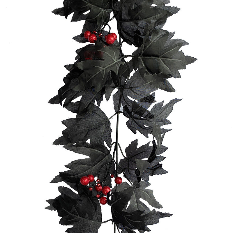 Hojas de arce artificiales de 68" para decoración del hogar