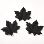 Hojas de arce artificiales de 4" x 4" 500 piezas para bodas y eventos