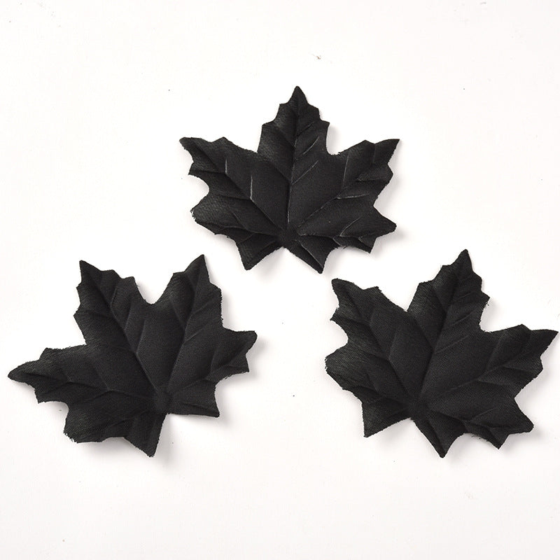 Hojas de arce artificiales de 4" x 4" 500 piezas para bodas y eventos