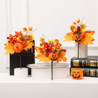 Calabazas artificiales de 9" x 7" para decoración del hogar - 2