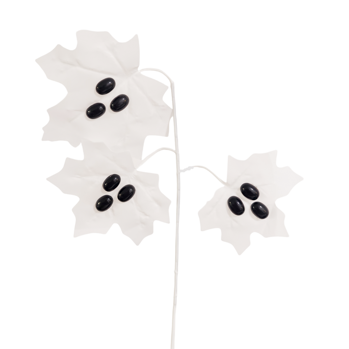 Hojas de arce artificiales de 11" para arreglos florales y proyectos DIY