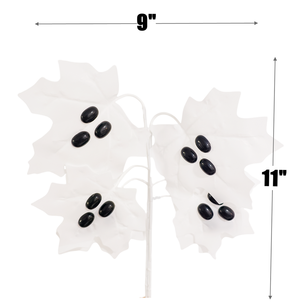 Hojas de arce artificiales de 11" para arreglos florales y proyectos DIY