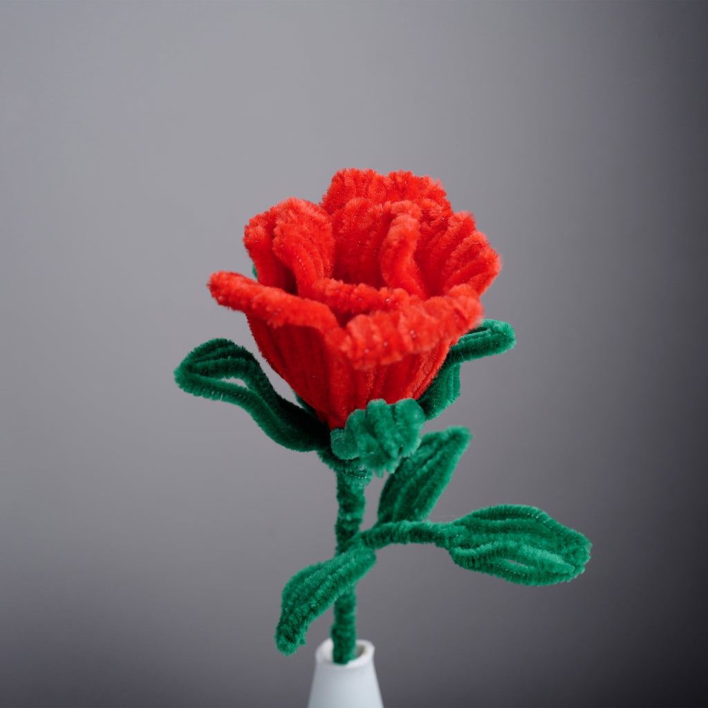 Rosas artificiales de 12" x 4" para decoración de interiores