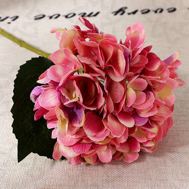 Hortensias artificiales de 18.5" para bodas y eventos