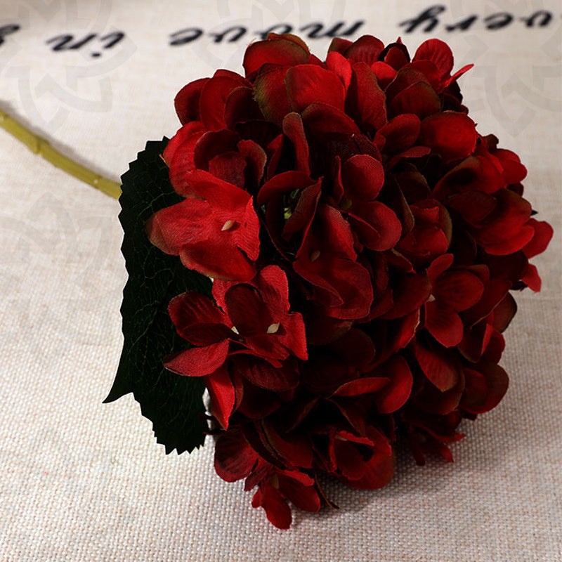 Hortensias artificiales de 18.5" para bodas y eventos