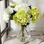 Hortensias artificiales de 18.5" para bodas y eventos - Azul