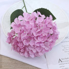 Hortensias artificiales de 24" 5 piezas para bodas y eventos
