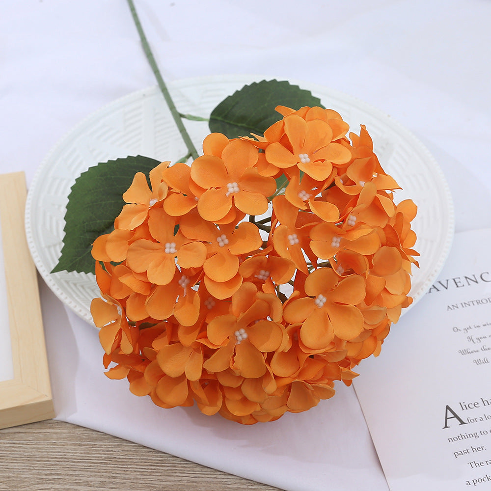 Hortensias artificiales de 24" 5 piezas para bodas y eventos - Azul claro